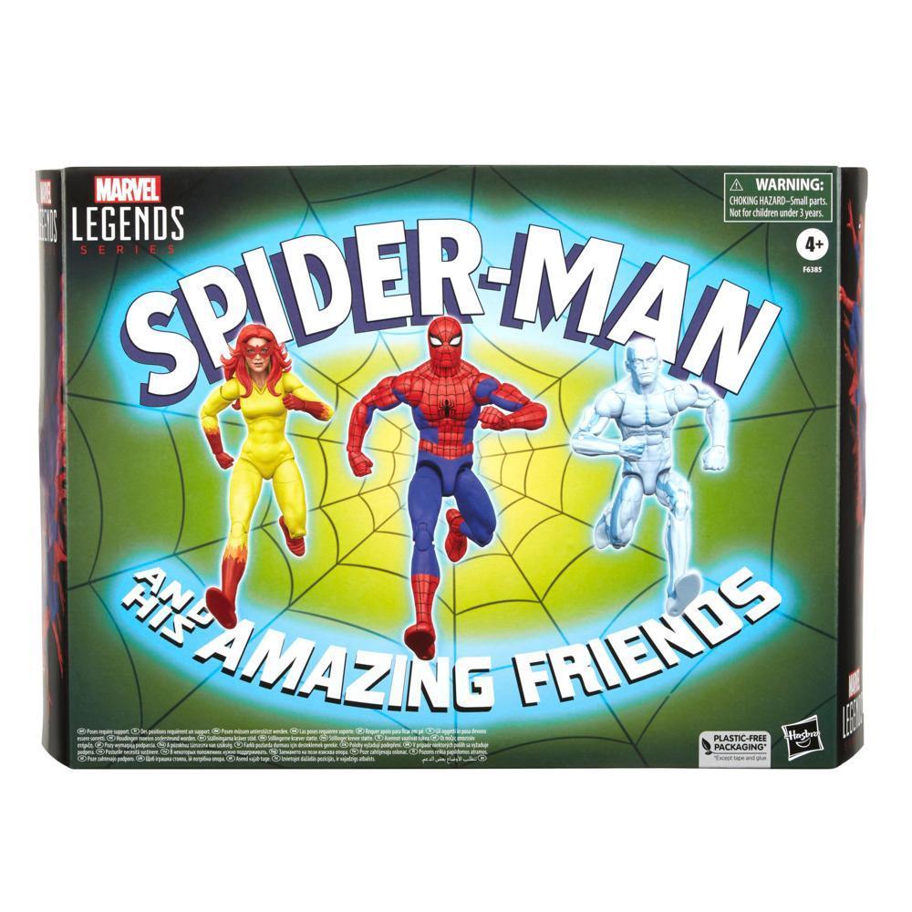 Marvel Legends Series Spider-Man and His Amazing Friends Multipack Action Figures (6”) product thumbnail 1