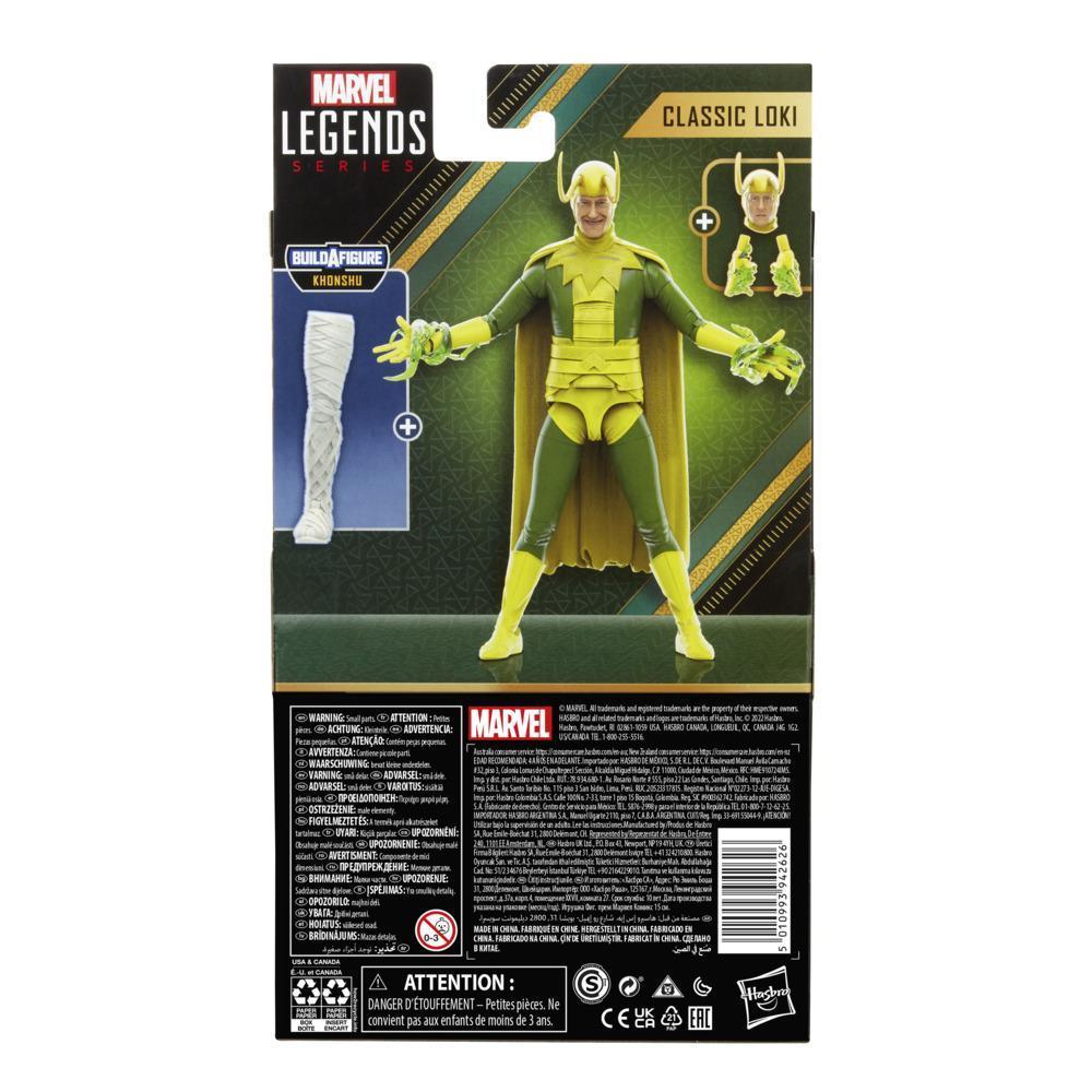 Marvel Legends Series MCU Disney Plus Classic Loki Marvel Action Figure, 5 Accessories and 1 Build-A-Figure Part product thumbnail 1
