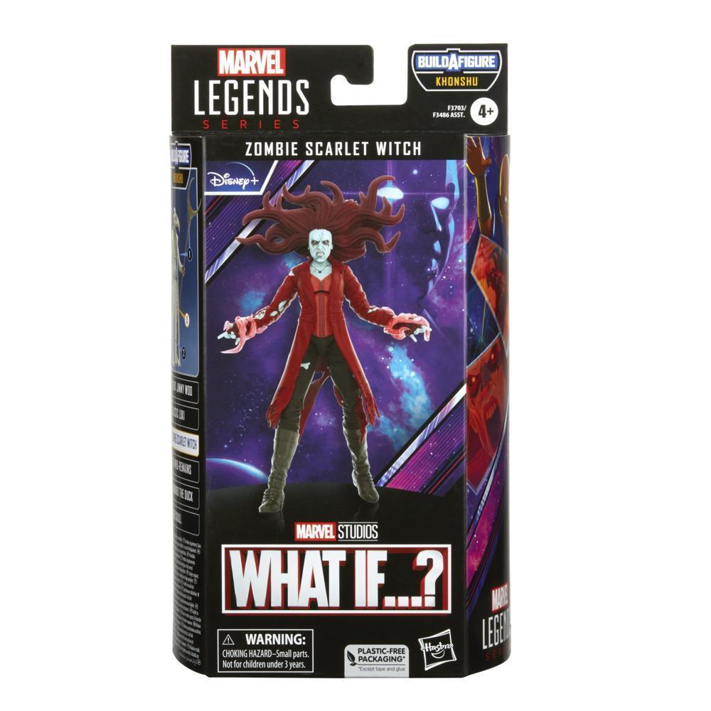 Marvel Legends Series MCU Disney Plus Zombie Scarlet Witch Marvel Action Figure, 2 Accessories and 1 Build-A-Figure Part product thumbnail 1