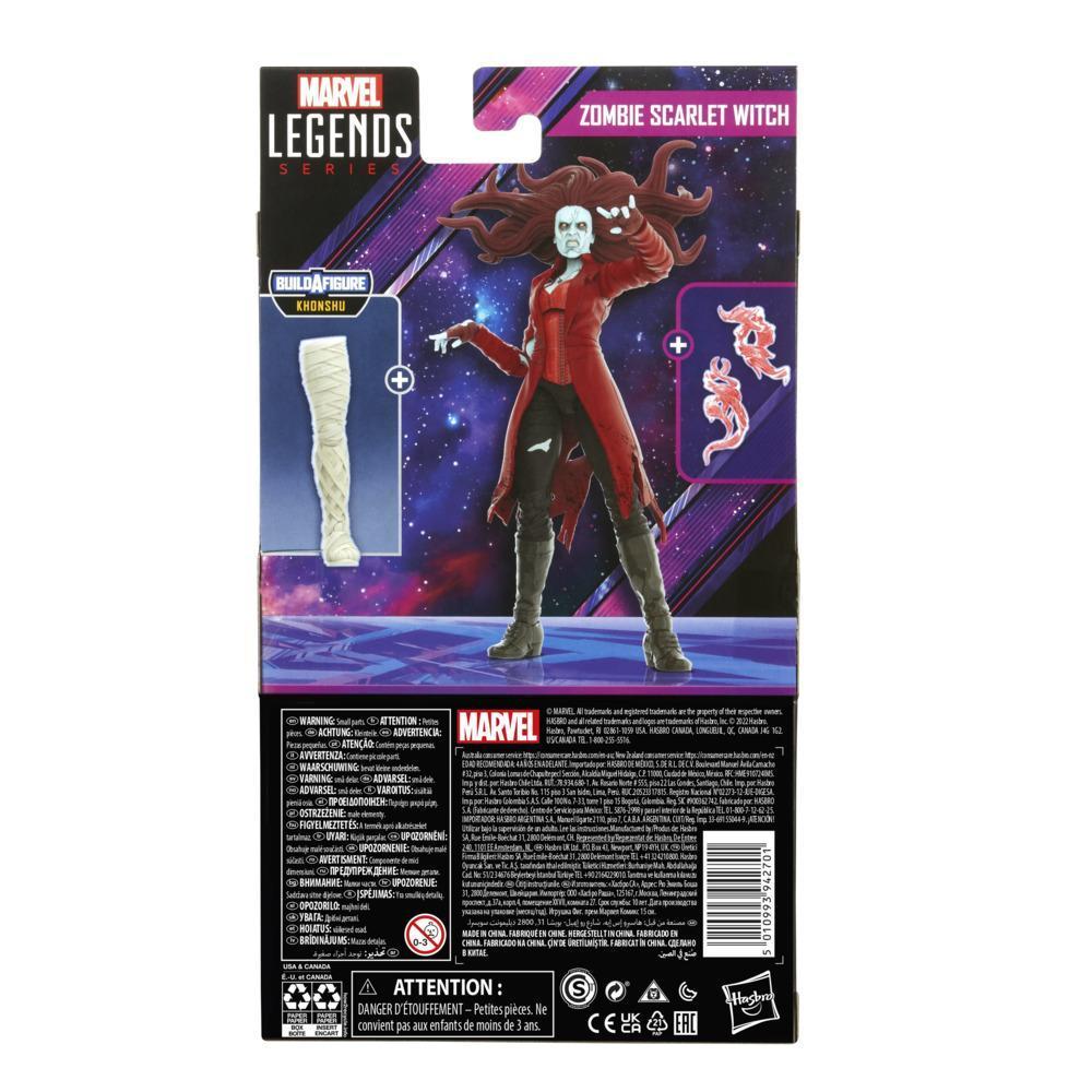 Marvel Legends Series MCU Disney Plus Zombie Scarlet Witch Marvel Action Figure, 2 Accessories and 1 Build-A-Figure Part product thumbnail 1