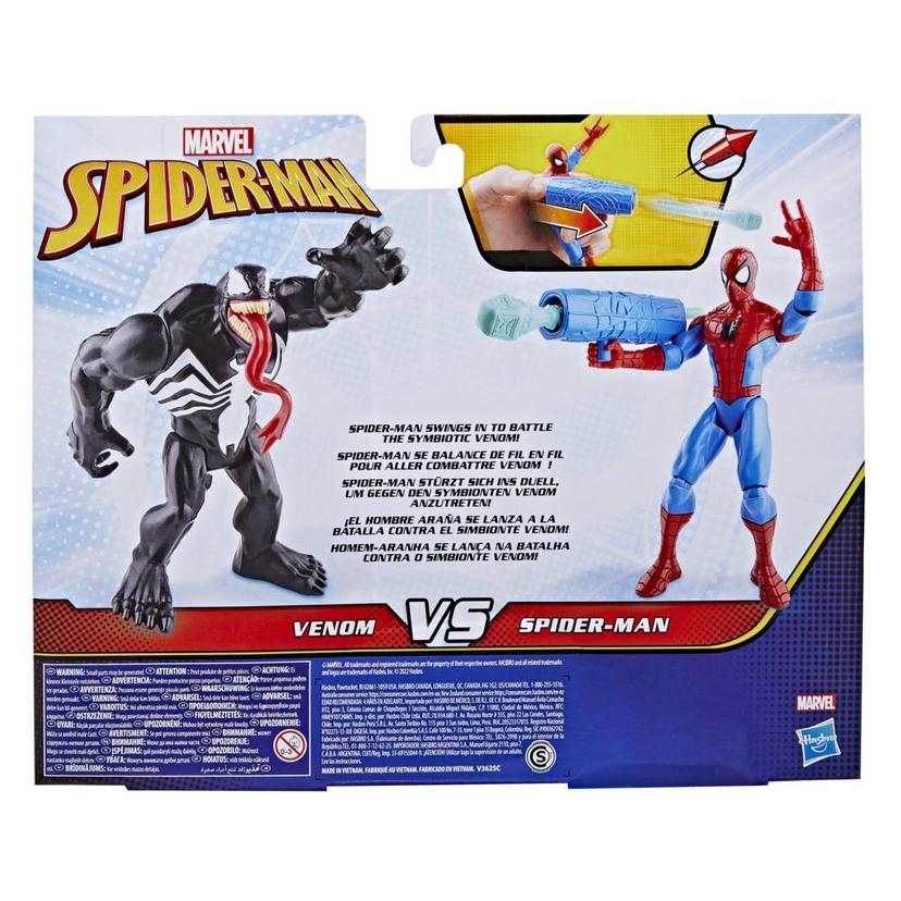 Marvel Spider-Man Spider-Man Vs Venom Battle Packs, 6-Inch-Scale Spider-Man  Figure 2-Pack, Toys for Kids Ages 4 and Up - Marvel