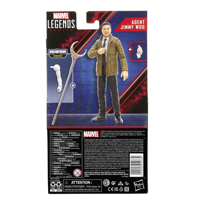 Marvel Legends Series MCU Disney Plus Wandavision Agent Jimmy Woo Marvel Action Figure, 1 Accessory and 2 Build-A-Figure Parts product image 1