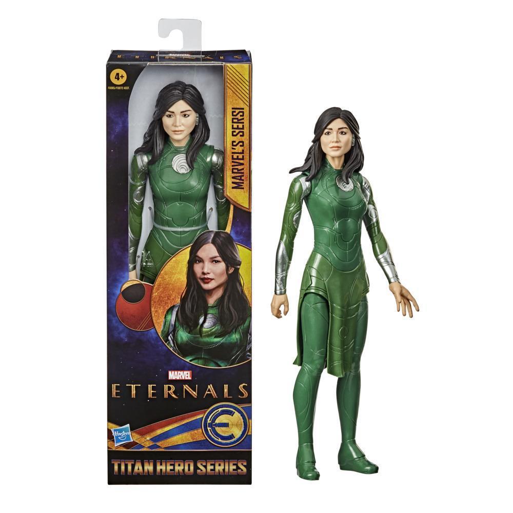 Marvel The Eternals Titan Hero Series 12-Inch Sersi Action Figure Toy, Inspired By The Eternals Movie, For Kids Ages 4 and Up product thumbnail 1