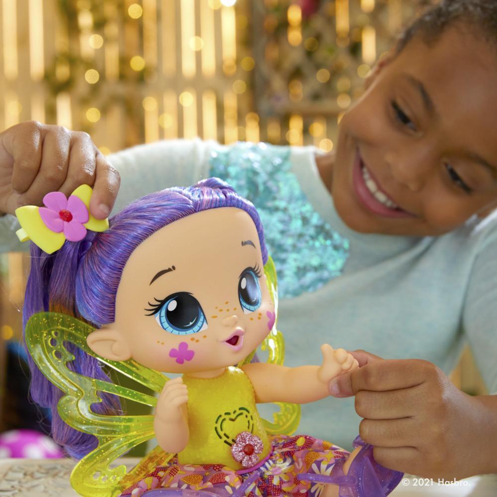 Baby Alive GloPixies Doll, Siena Sparkle, Glowing Pixie Toy for Kids Ages 3 and Up, Interactive 10.5-inch Doll product thumbnail 1