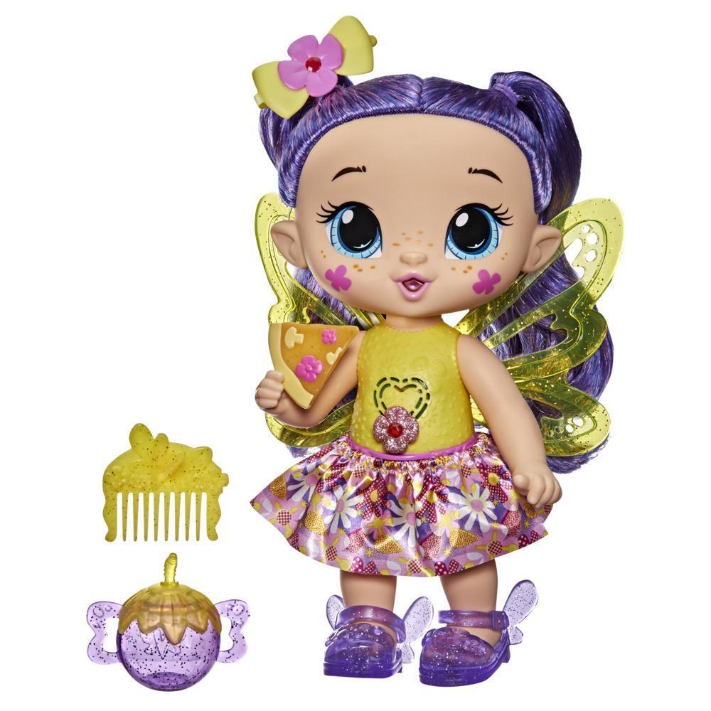 Baby Alive GloPixies Doll, Siena Sparkle, Glowing Pixie Toy for Kids Ages 3 and Up, Interactive 10.5-inch Doll product thumbnail 1