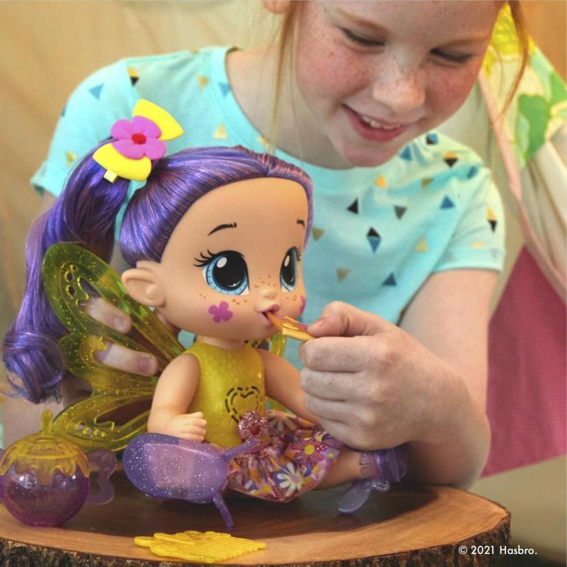 Baby Alive GloPixies Doll, Siena Sparkle, Glowing Pixie Toy for Kids Ages 3 and Up, Interactive 10.5-inch Doll product image 1