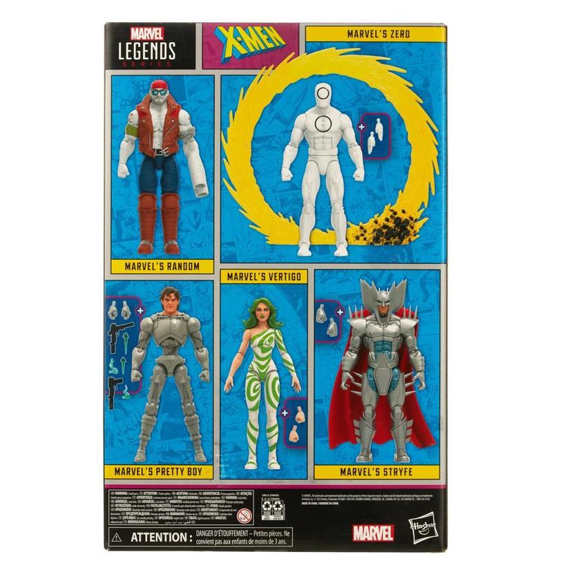 Hasbro Marvel Legends Series: X-Men Villains Marvel Action Figure Set, Action Figures (6”) product image 1