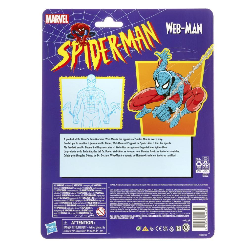 Hasbro Marvel Legends Series 6-inch Scale Action Figure Toy Web-Man, Includes Premium Design, and 2 Accessories product thumbnail 1