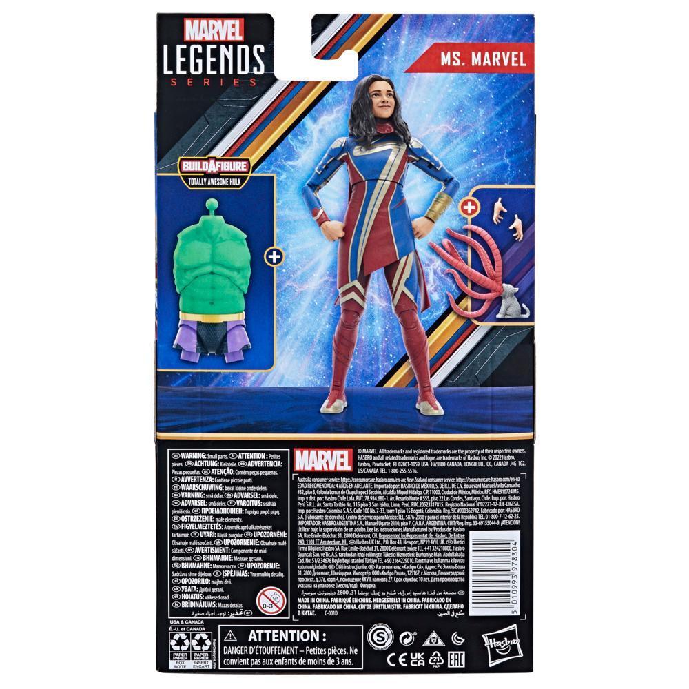 Marvel Legends Series Ms. Marvel Action Figures (6”) product thumbnail 1