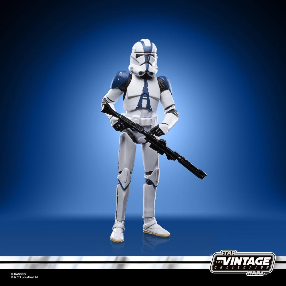 Star Wars The Vintage Collection Clone Trooper (501st Legion) Toy, 3.75-Inch-Scale Star Wars: The Clone Wars Figure, 4 and Up product thumbnail 1