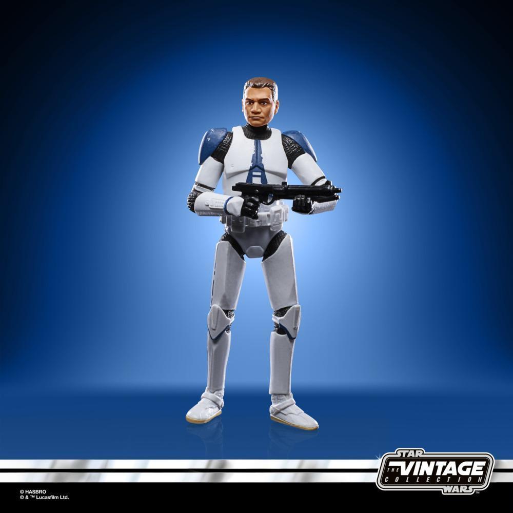 Star Wars The Vintage Collection Clone Trooper (501st Legion) Toy, 3.75-Inch-Scale Star Wars: The Clone Wars Figure, 4 and Up product thumbnail 1