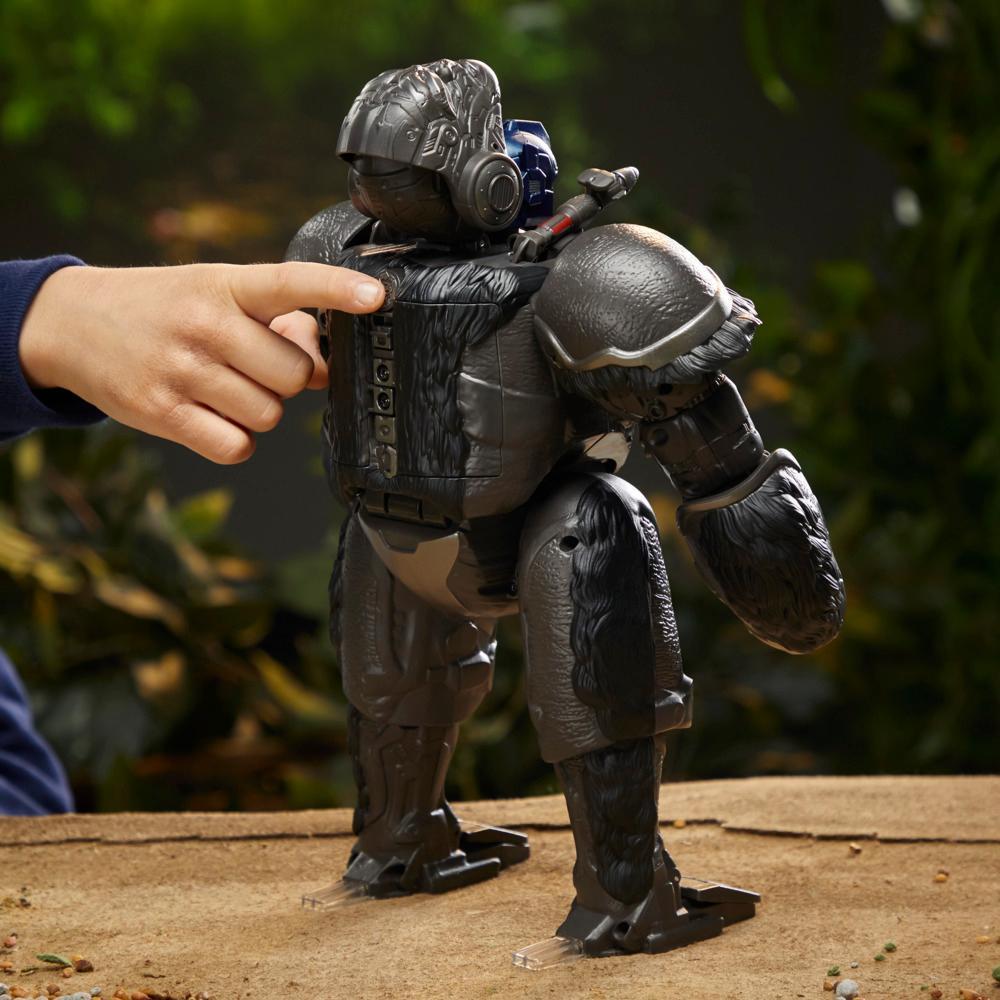 Transformers: Rise of the Beasts Command & Convert Animatronic Optimus Primal Toy (12.5”) product thumbnail 1