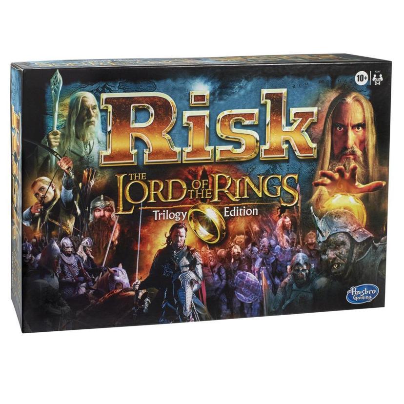 Ik heb een Engelse les lied Portiek Risk: The Lord of the Rings Trilogy Edition, Strategy Board Game for Ages  10 and Up, for 2-4 Players - Avalon Hill