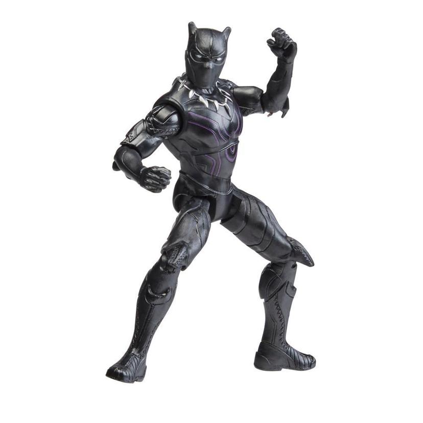 Marvel Mech Strike Mechasaurs Black Panther (4”) with Sabre Claw Mechasaur Action Figures product image 1