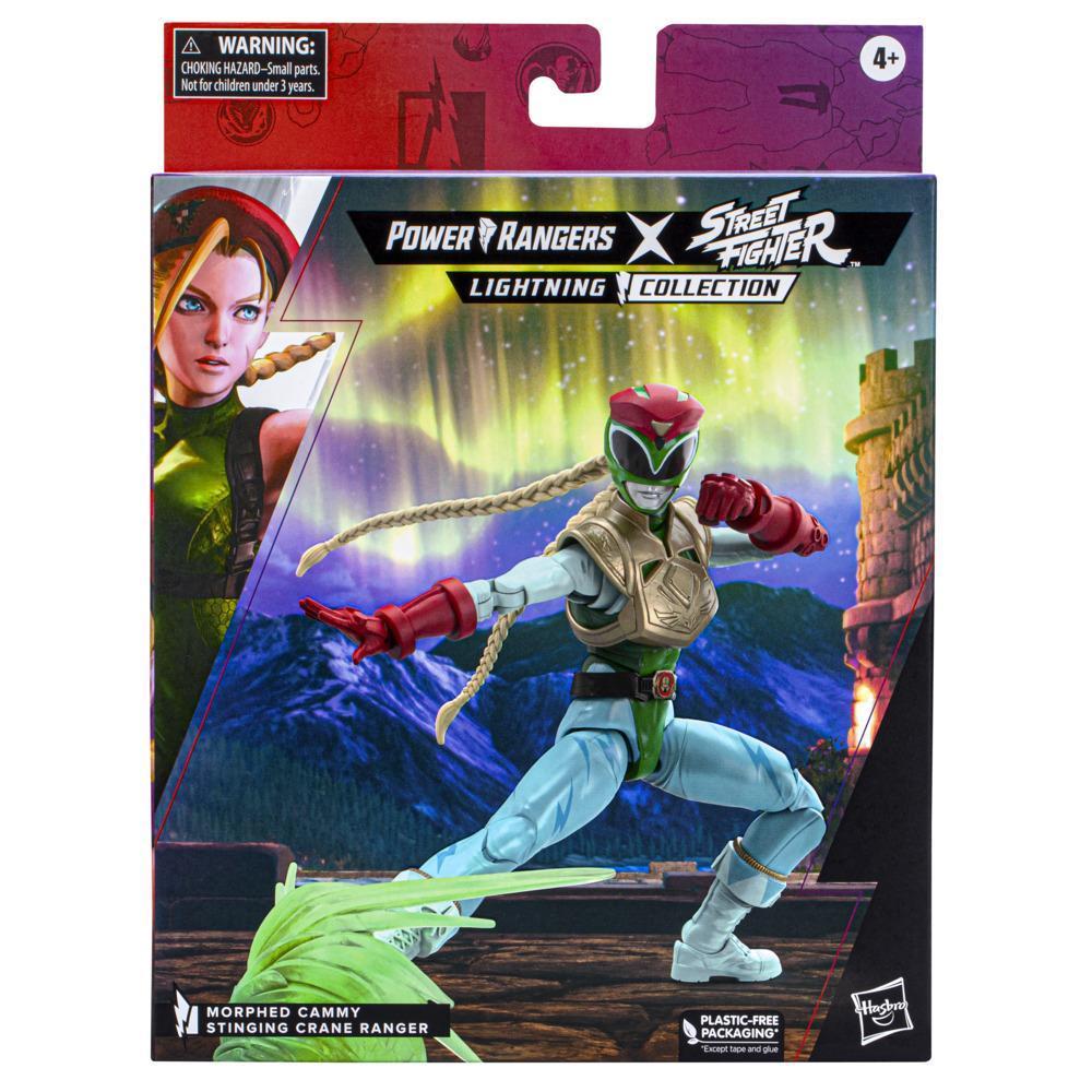 Power Rangers X Street Fighter Lightning Collection Morphed Cammy Stinging Crane Ranger Collab Figure product thumbnail 1