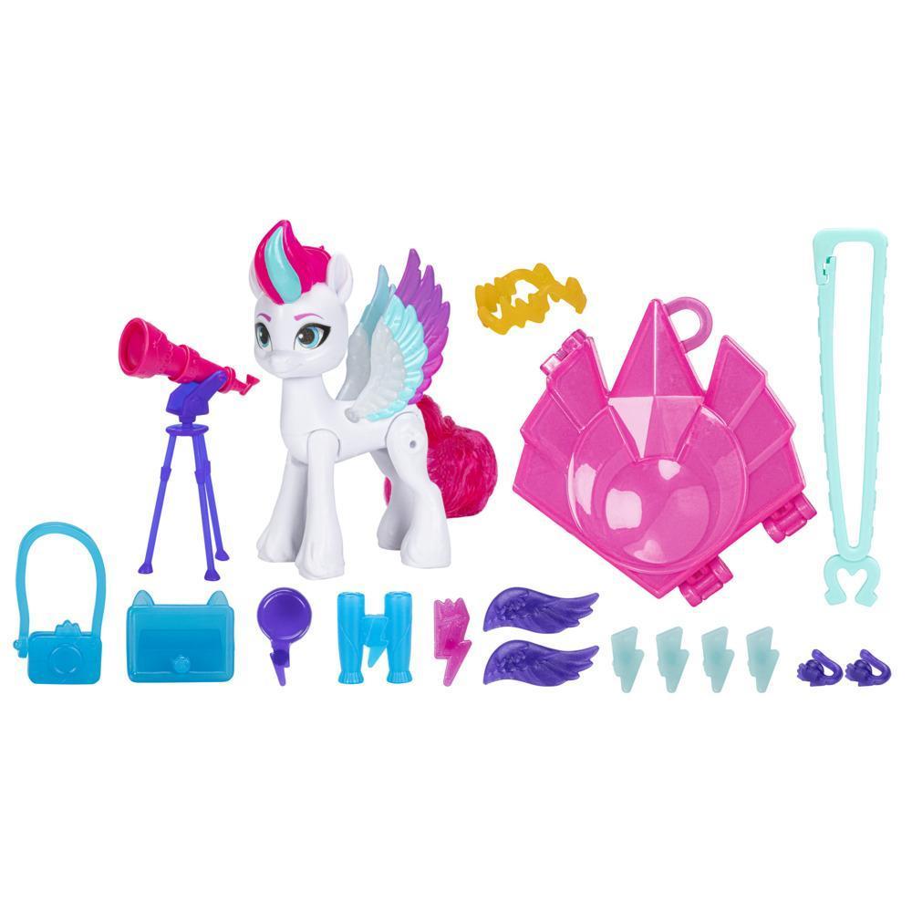 My Little Pony: Make Your Mark Toy Cutie Mark Magic Zipp Storm - 3-Inch  Hoof to Heart Pony for Kids Ages 5 and Up - My Little Pony