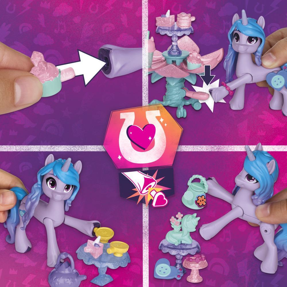 My Little Pony: Make Your Mark Toy Unicorn Tea Party Izzy Moonbow - Hoof to Heart Pony with 20 Accessories for Kids 3+ product thumbnail 1