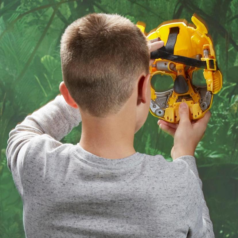 Transformers Toys Transformers: Rise of the Beasts Movie Bumblebee 2-in-1 Converting Mask for Ages 6 and Up, 9-inch product image 1