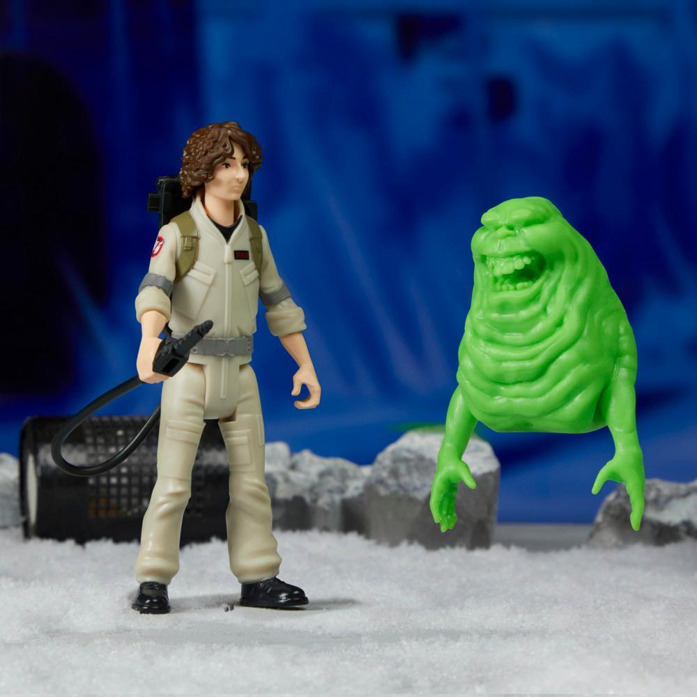 Ghostbusters Fright Features Trevor Spengler Action Figure with Slimer Ghost product thumbnail 1