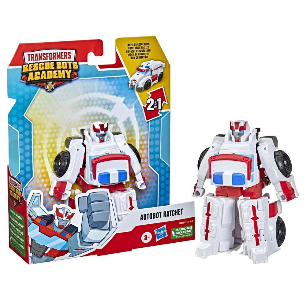 Transformers Rescue Bots Academy Autobot Ratchet Converting Toy, 4.5-Inch Figure, Kids Ages 3 and Up product thumbnail 1