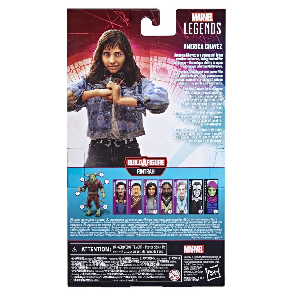 Marvel Legends Series Doctor Strange in the Multiverse of Madness 6-inch Collectible America Chavez Action Figure Toy, 2 Accessories and 1 Build-A-Figure Part product thumbnail 1