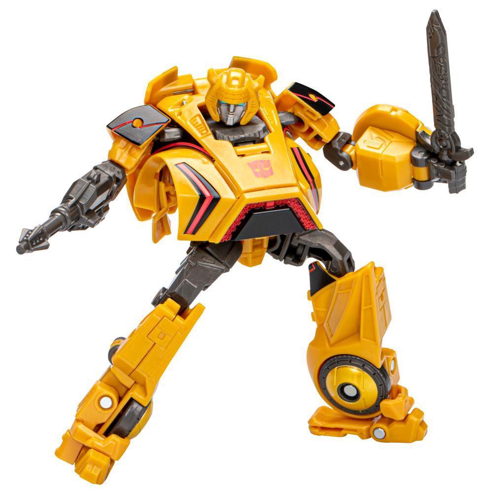 Transformers Studio Series Deluxe 01 Gamer Edition Bumblebee Converting Action Figure (4.5”) product thumbnail 1