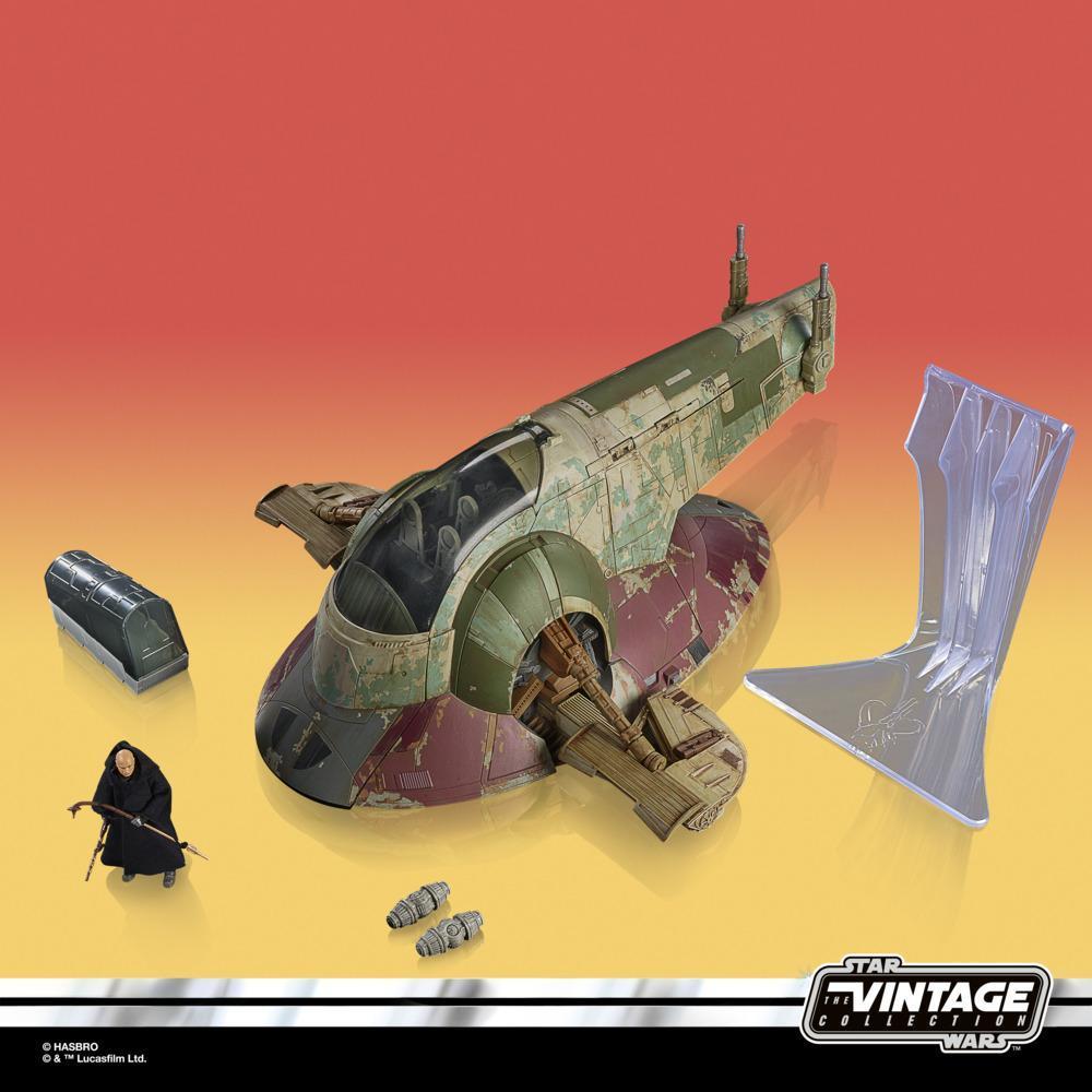 Star Wars The Vintage Collection Boba Fett’s Starship Toy 3.75-Inch-Scale The Book of Boba Fett Vehicle product thumbnail 1
