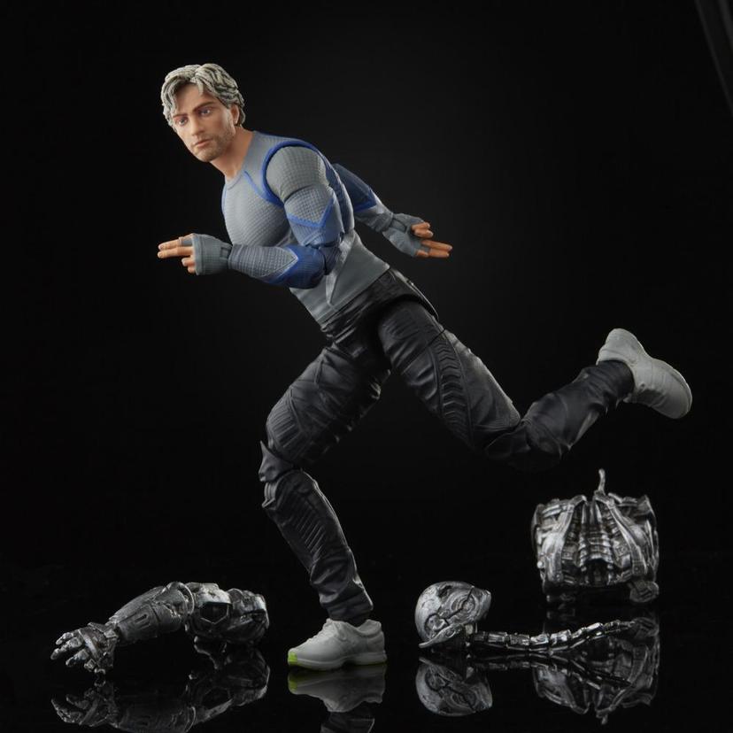 Hasbro Marvel Legends Series 6-inch Scale Action Figure Toy Quicksilver, Includes Premium Design and 5 Accessories product image 1