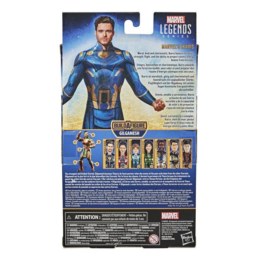 Hasbro Marvel Legends Series The Eternals 6-Inch Action Figure Toy Marvel’s Ikaris, Includes 3 Accessories, Ages 4 and Up product image 1