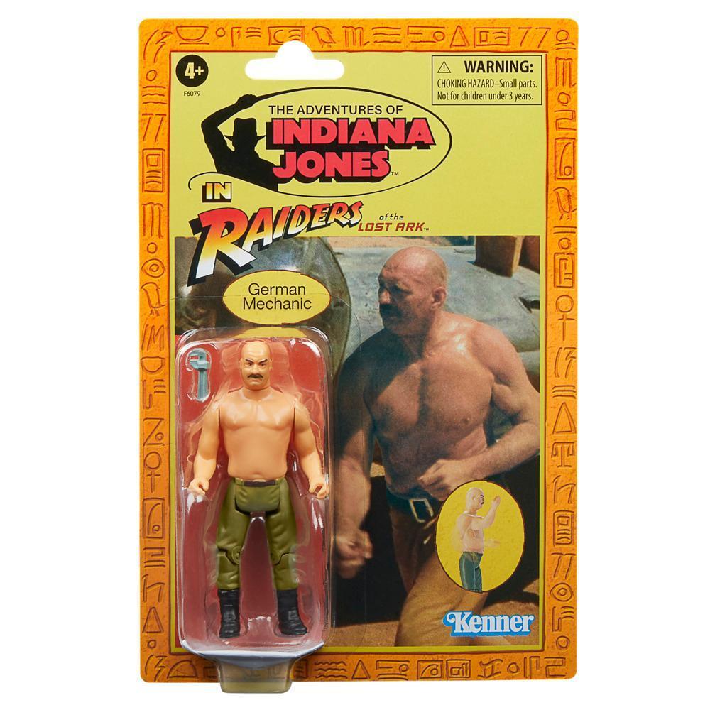 Indiana Jones Retro Collection German Mechanic Action Figure (3.75”) product thumbnail 1