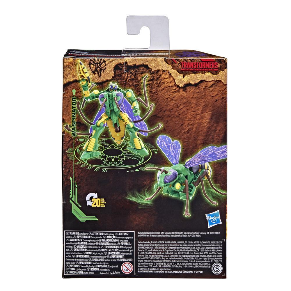 Transformers Toys Generations War for Cybertron: Kingdom Deluxe WFC-K34 Waspinator Action Figure - 8 and Up, 5.5-inch product thumbnail 1