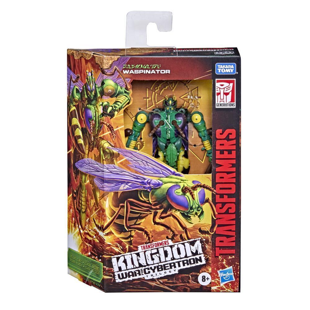 Transformers Toys Generations War for Cybertron: Kingdom Deluxe WFC-K34 Waspinator Action Figure - 8 and Up, 5.5-inch product thumbnail 1