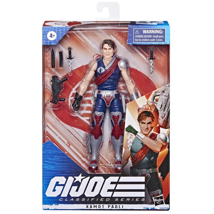 G.I. Joe Classified Series Series Xamot Paoli Action Figure 45 Collectible Toy, Multiple Accessories, Custom Package Art product image 1