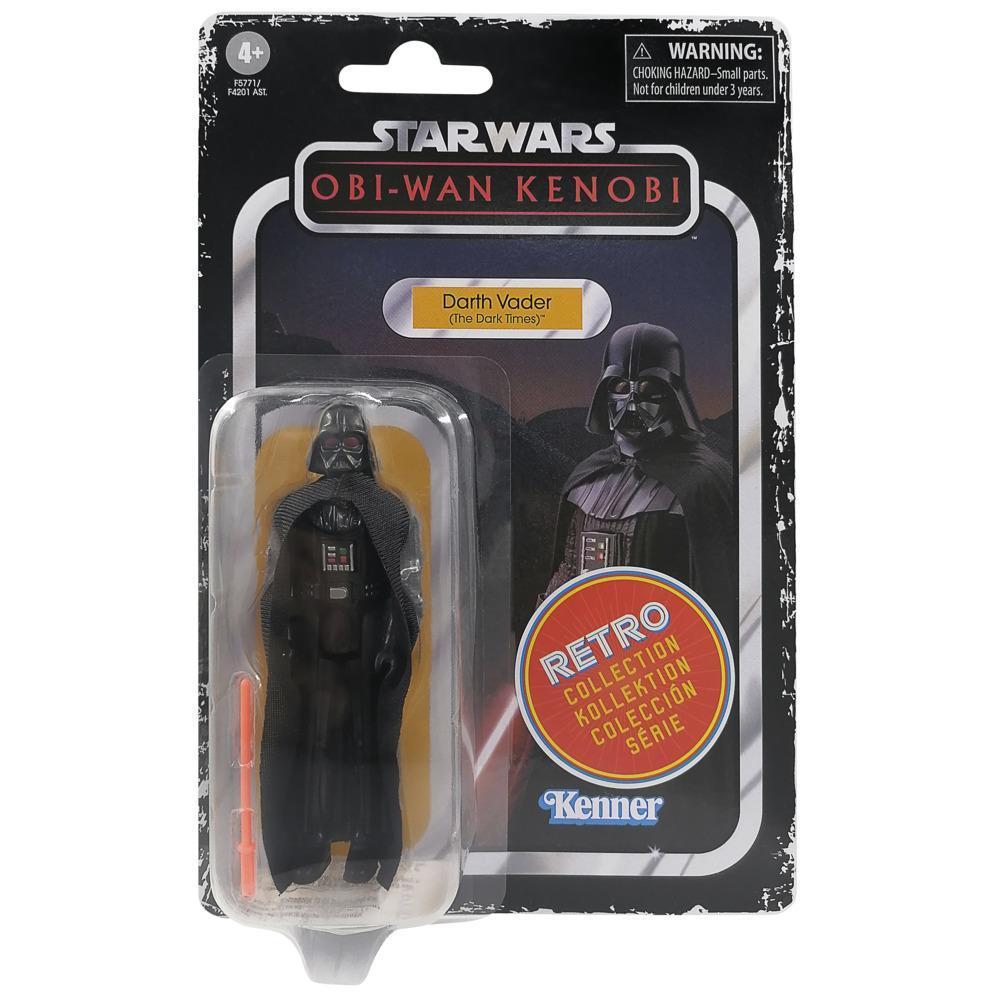 Star Wars Retro Collection Darth Vader (The Dark Times) Toy 3.75-Inch-Scale Star Wars: Obi-Wan Kenobi Figure, Kids product thumbnail 1