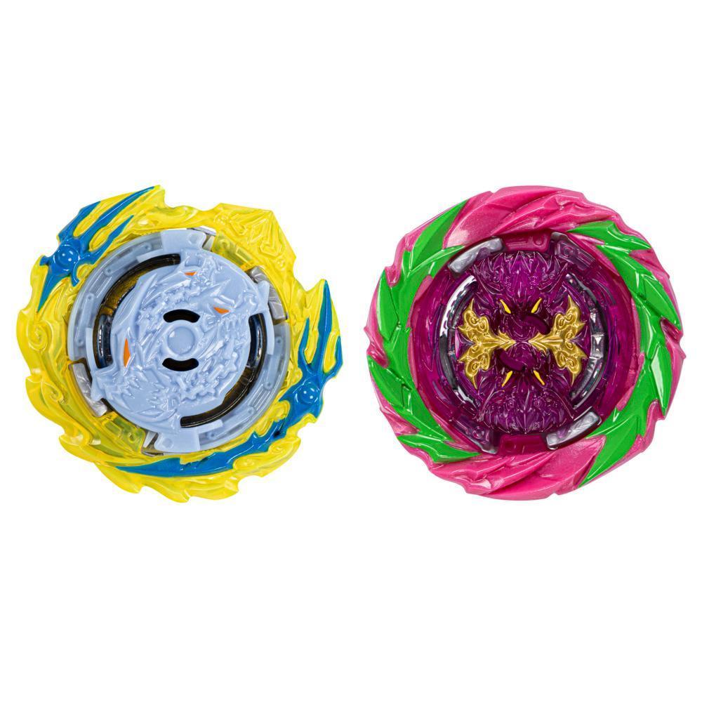 Beyblade Burst QuadStrike Fierce Bazilisk B8 and Hydra Kerbeus K8 Dual Pack, Battling Game Toy product thumbnail 1