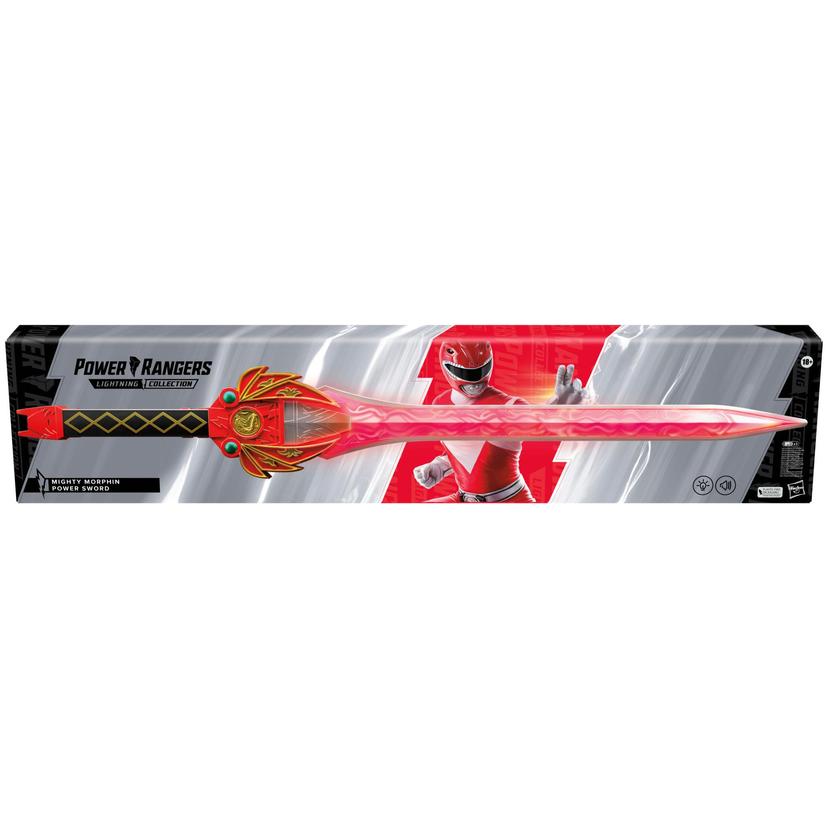 Power Rangers Lightning Collection Mighty Morphin Red Ranger Power Sword Premium Roleplay Cosplay Collectible Jason MMPR product image 1