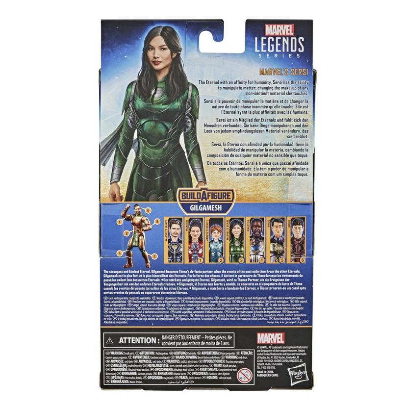 Hasbro Marvel Legends Series The Eternals 6-Inch Action Figure Toy Marvel’s Sersi, Includes 2 Accessories, Ages 4 and Up product image 1