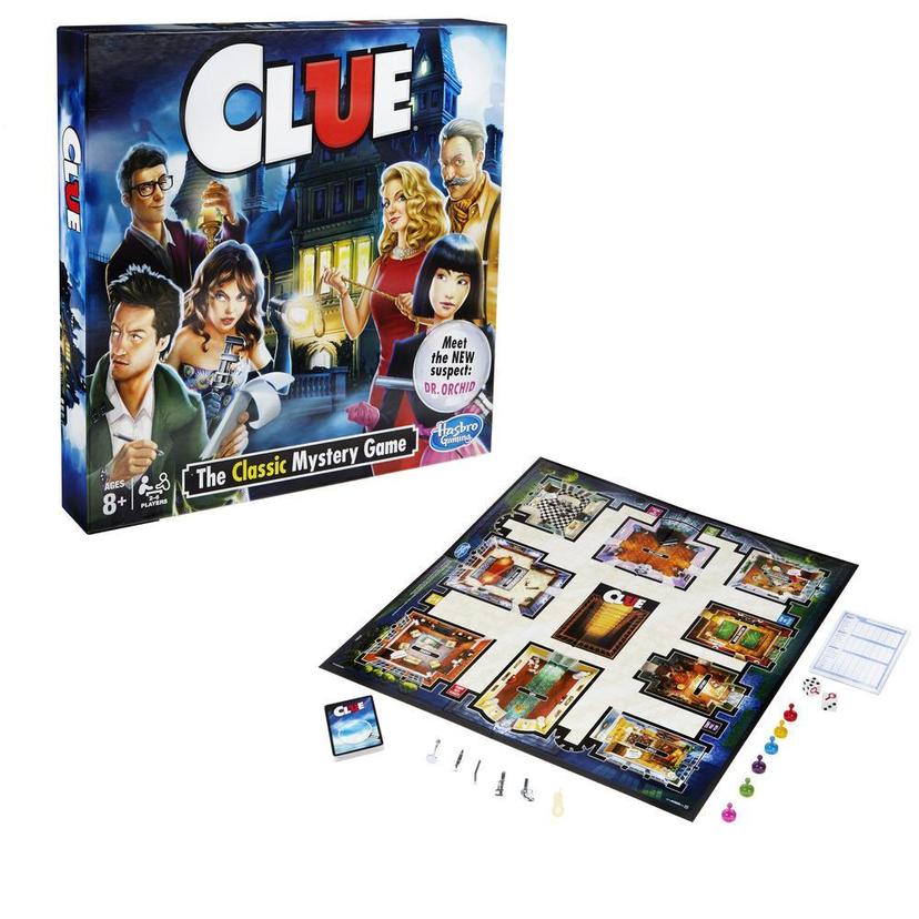Cluedo classique, Nouvelle version - Jeux et jouets Hasbro