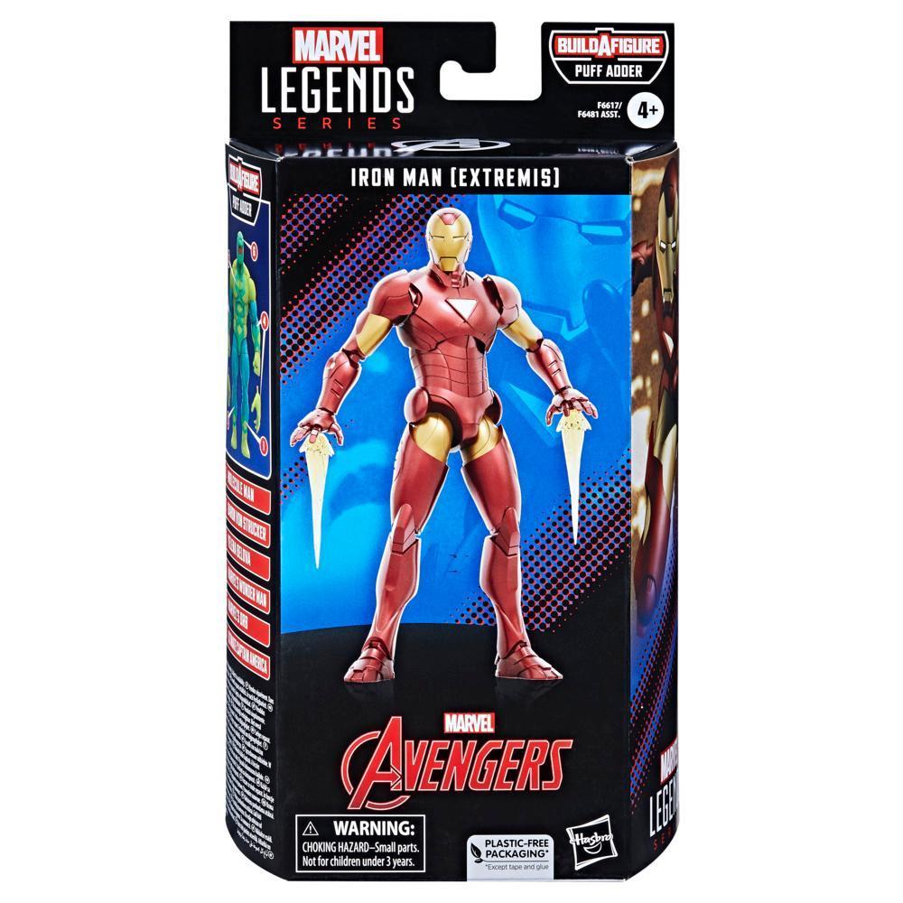Hasbro Marvel Legends Series: Iron Man (Extremis) Marvel Classic Comic Action Figure (6”) product thumbnail 1