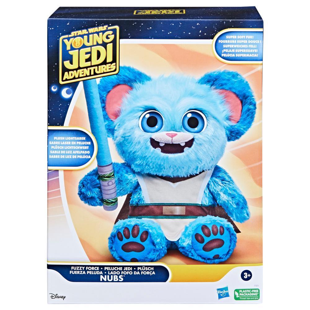 Star Wars Young Jedi Adventures Fuzzy Force Nubs, Star Wars Plush, Star Wars Toys for Preschoolers product thumbnail 1