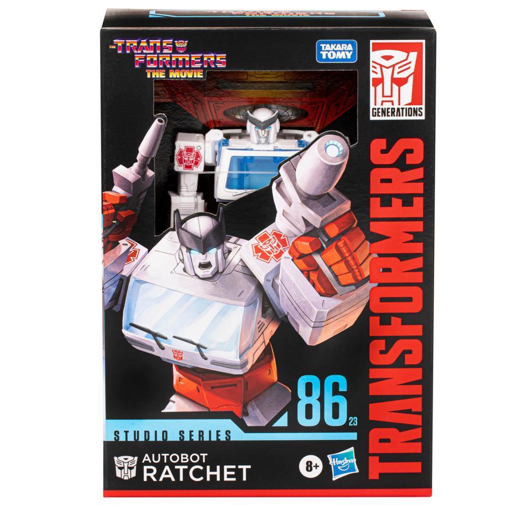 Transformers Studio Series Voyager The Transformers: The Movie 86-23 Autobot Ratchet Action Figure (6.5”) product thumbnail 1