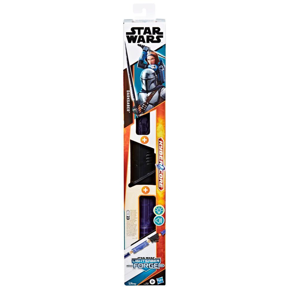 Star Wars Lightsaber Forge Kyber Core Darksaber, Customizable Electronic Lightsaber product thumbnail 1