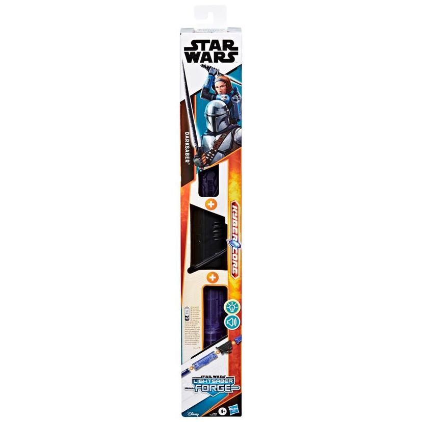 Star Wars Lightsaber Forge Kyber Core Darksaber, Customizable Electronic Lightsaber product image 1