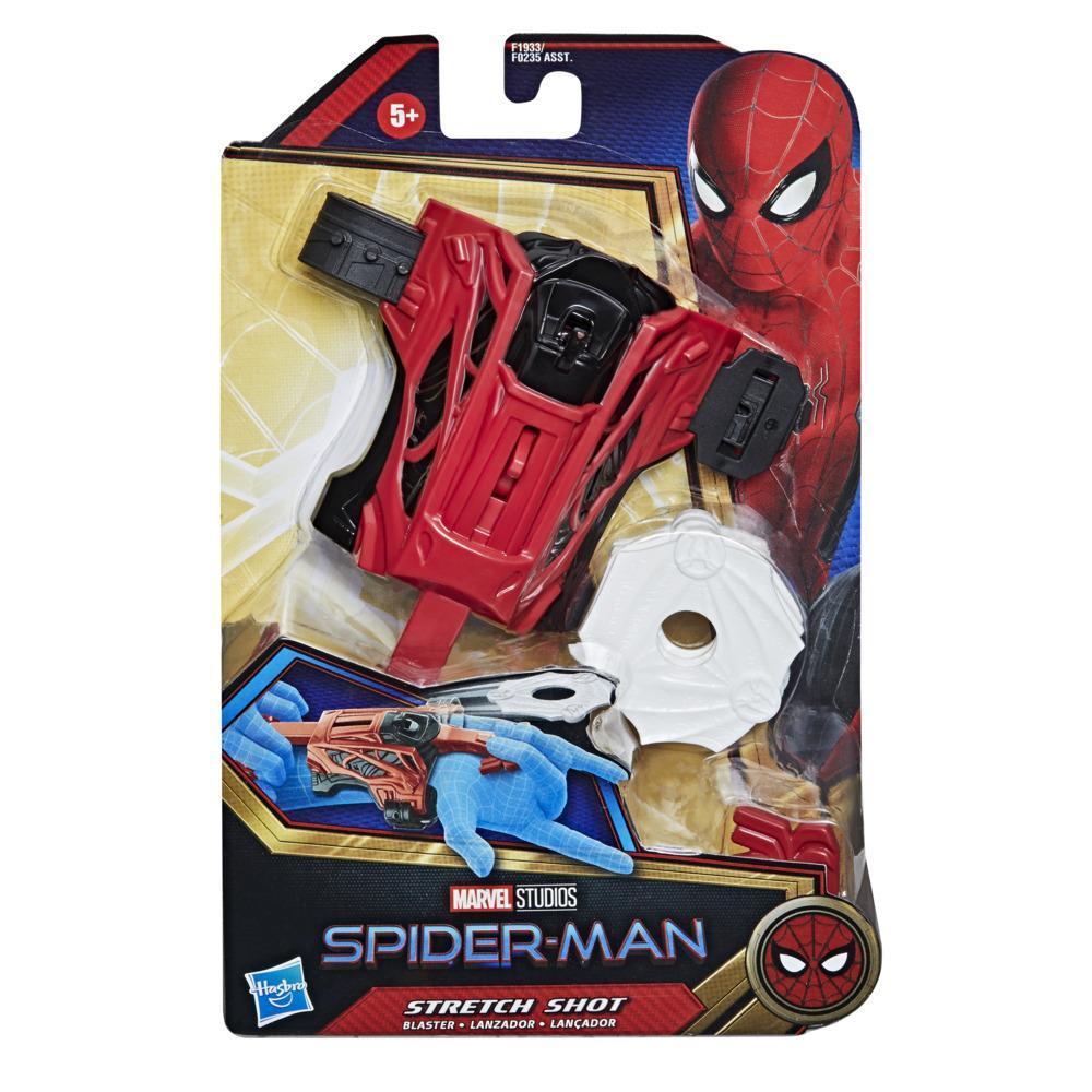 Marvel Spider-Man Stretch Shot Blaster Role Play Toy, Includes 3 Stretchy Web Projectiles, For Kids Ages 5 and Up product thumbnail 1