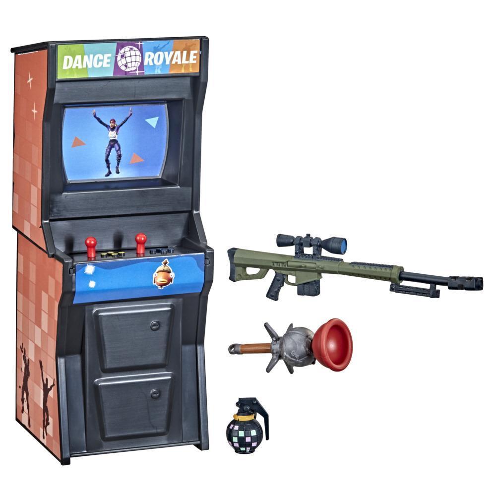 Hasbro Fortnite Victory Royale Series Orange Arcade Machine Collectible Toy with Accessories - Ages 8 and Up, 6-inch product thumbnail 1