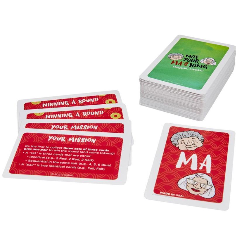 Not Your Ma's Jong, A Fast-Paced Card Game Inspired by Mahjong and 2 Grandmas, Family Game, Party Game for Ages 13+ product image 1