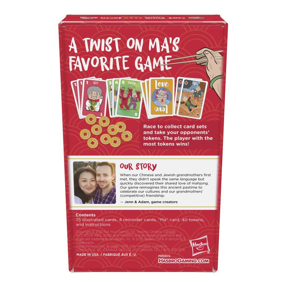 Not Your Ma's Jong, A Fast-Paced Card Game Inspired by Mahjong and 2 Grandmas, Family Game, Party Game for Ages 13+ product thumbnail 1
