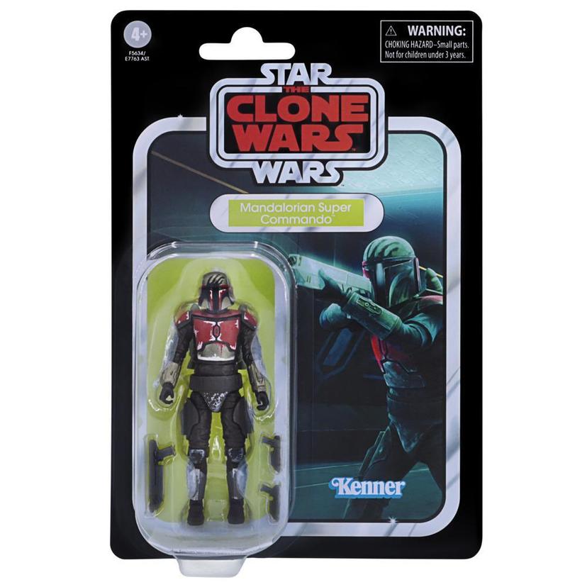 Star Wars The Vintage Collection Mandalorian Super Commando Toy, 3.75-Inch-Scale Star Wars: The Clone Wars Action Figure product image 1