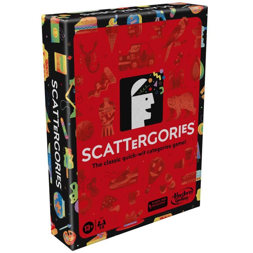 Classic Scattergories Game, Party Game for Adults and Teens Ages 13 and up, Board Game for 2+ Players product image 1