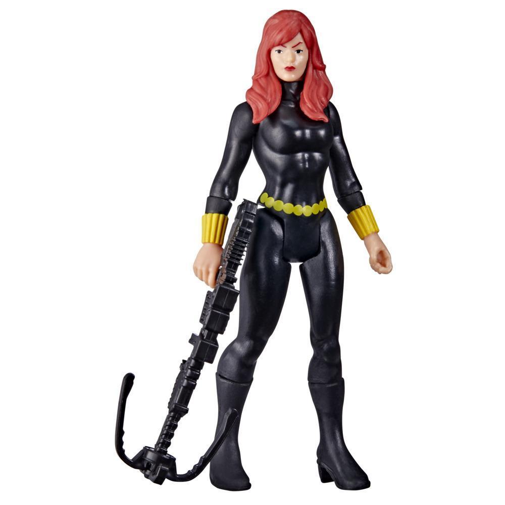 Hasbro Marvel Legends Series 3.75-inch Retro 375 Collection Black Widow Action Figure Toy, 1 Accessory product thumbnail 1